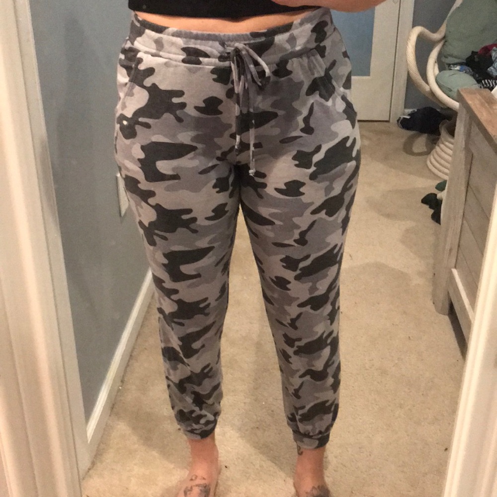 Super soft camo joggers